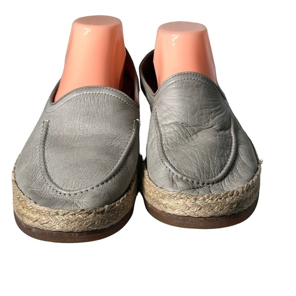 Aquatalia Men\'s John Tumbled Calf Loafer Size 9.5 Gray main image 6